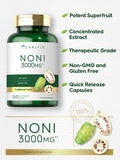 Carlyle Noni Fruit Capsules 3000Mg | 240 Count | Non-Gmo, Gluten Free | Traditional Herb Supplement