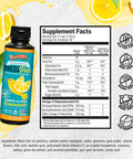 Barlean's Omega Pals Chirpin' Slurpin' Omega 3 For Kids Yummy Lemonade Flavored Children'S Liquid Fish Oil Supplement With 540 Mg Of Epa and Dha For Brain and Eye Health 8 Oz