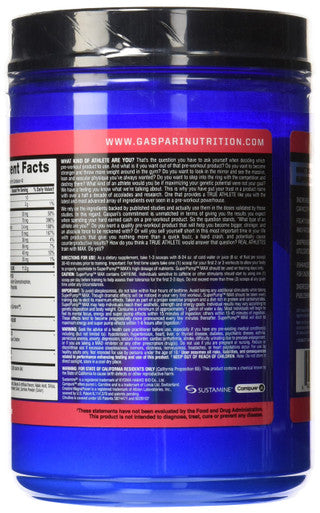 Gaspari Nutrition Superpump Max, Watermelon, 1.41-Pounds