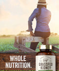Grass Fed Beef Kidney Capsules | 200 Count | 3000Mg | Pasture Raised Desiccated Bovine Supplement | Hormone And Pesticide Free