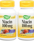 Niacin 100Mg 100 Capsules (Pack Of 2)