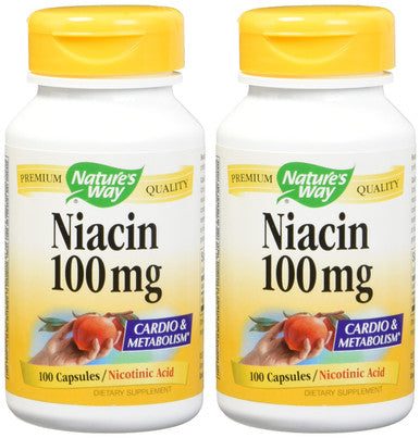 Niacin 100Mg 100 Capsules (Pack Of 2)