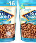 Blue Diamond Almonds Honey Roasted Snack Almonds, Party Salty Snack, Plant-Based Protein and Fiber, After School Snacks, Events, Holidays and Lunch, 16Oz, 1 Pound (Pack of 1)