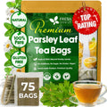 FreshDrinkUS, Premium 75 Mulberry Leaf Tea Bags, 100% Natural & Pure from Mulberry Leaves. Loose Leaf Herbal Tea. Made with Natural Material Tea Bags. No Sugar, No Caffeine, No Gluten, Vegan.