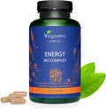 Organic Caffeine Complex VegaveroÃƒâ€šÃ‚Â® | 100% Natural | Natural Caffeine Supplement with Guarana, Mate, Green Tea, Ginseng & Vitamin B12 from Shiitake | 100% Vegan | 90 Capsules | Tiredness & Fatigue*