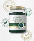 Carlyle Organic Spirulina Powder 2.2 lbs | Blue Green Algae | 8g Spirulina per Serving | Vegan Non-GMO Gluten Supplement