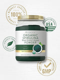 Carlyle Organic Spirulina Powder 2.2 lbs | Blue Green Algae | 8g Spirulina per Serving | Vegan Non-GMO Gluten Supplement
