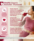 Biophix Organic Beets 10X Beet Root Powder 2.2 Lb 50000 Mg Equivalent - Superfood - Powerful Antioxidant - Rich In Nitric Oxide - Supports Heart Health - Natural Flavor - No Sugar Added