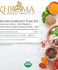 Khroma Herbal Products Organic White Willow Bark 30 Servings - 800 MG Per Serving - 2 FL OZ Liquid in a Glass Bottle - Salix Alba
