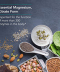 NutriCology Magnesium Citrate WellAbsorbed Bone and Stress Support 180 Vegetarian Capsules