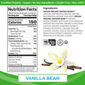 Orgain Bundle - Chocolate and Vanilla Bean Protein Powder - (20 Servings Each) Vegan, Low Net Carbs, Made Without Dairy, Gluten and Soy