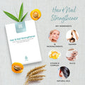 Healthspan Hair & Nail Strengthener (45 Days Supply) | Promote Glossy, Shiny Hair and Strong & Healthy Looking Nails | 18 Balanced Micronutrients | with OptiMSM & Vitamin B-Complex | Vegetarian