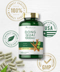 Carlyle Dong Quai Capsules | 1000Mg | 250 Count | Non-Gmo And Gluten Free Supplement | Traditional Herb
