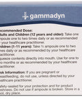 UNDA GAMMADYN Zn-Cu | Zinc-Copper Oligo-Element Supplement | 30 Ampoules