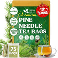 FreshDrinkUS, Premium 75 Mulberry Leaf Tea Bags, 100% Natural & Pure from Mulberry Leaves. Loose Leaf Herbal Tea. Made with Natural Material Tea Bags. No Sugar, No Caffeine, No Gluten, Vegan.