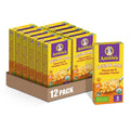 Annie's Vegan Mac and Cheddar Flavor Pasta and Sauce, Organic, Plant Based, Dinner Side or Snacks, 6 oz