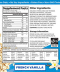 Orgain Collagen Creamer with Organic Oatmilk Powder French Vanilla 10g of Hydrolyzed GrassFed Collagen 1g of Sugar Made with MCT Avocado and Coconut Oil No Dairy or Soy NonGMO 10 oz