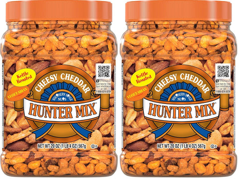 Southern Style Nuts Gourmet Hunter Bulk Trail Mix, 23 oz (Pack of 1), Sesame Sticks, Roasted Peanuts, Sunflower Kernels, Almonds, Cashews & Pepitas, Mixed Nuts, Snacks for Adults & Kids