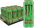 Monster Energy Java Monster Salted Caramel, Coffee + Energy Drink, 15 Fl Oz | Pack of 12