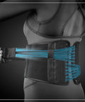 Curad Performance Series Ironman Back Support with Dual-Pulley System Universal Size 1 Count
