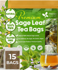 FreshDrinkUS, Premium 120 Mulberry Leaf Tea Bags, 100% Natural & Pure from Mulberry Leaves. Loose Leaf Herbal Tea. Made with Natural Material Tea Bags. No Sugar, No Caffeine, No Gluten, Vegan.
