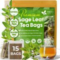 FreshDrinkUS, Premium 120 Mulberry Leaf Tea Bags, 100% Natural & Pure from Mulberry Leaves. Loose Leaf Herbal Tea. Made with Natural Material Tea Bags. No Sugar, No Caffeine, No Gluten, Vegan.