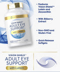 Carlyle Eye Support | 300 Capsules | With Lutein And Zeaxanthin | Non-Gmo And Gluten Free Supplement