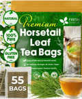 FreshDrinkUS, Premium 120 Mulberry Leaf Tea Bags, 100% Natural & Pure from Mulberry Leaves. Loose Leaf Herbal Tea. Made with Natural Material Tea Bags. No Sugar, No Caffeine, No Gluten, Vegan.