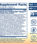 ReLife Ultimate Flora Adult Ultimate Care Probiotic 150 Billion 30 Caps Package May Vary