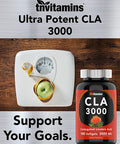 CLA 3000 Supplement (180 Softgels - 3000 mg) | Conjugated Linoleic Acid from Safflower Oil | CLA Pills for Women & Men | Support Your Diet & Weight Goals* | Omega-6 Fatty Acids | by TNVitamins