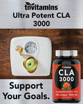 CLA 3000 Supplement (180 Softgels - 3000 mg) | Conjugated Linoleic Acid from Safflower Oil | CLA Pills for Women & Men | Support Your Diet & Weight Goals* | Omega-6 Fatty Acids | by TNVitamins