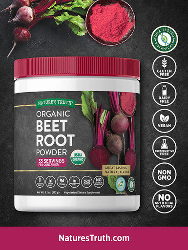 Nature's Truth Beet Root Powder Complex, 6.1 Ounce