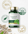 Carlyle Cissus Quadrangularis 1800Mg | 200 Capsules | Traditional Herb Extract Supplement | Non-Gmo And Gluten Free Formula