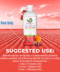 MaryRuth Organics Multivitamin Multimineral for Women Men & Kids 32 Fl Oz | Fruit Punch