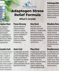 YUMMYVITE Adaptogen Stress Relief Immune Support Formula - Adaptogenic Adrenal Support With Ashwagandha, Astragalus, Ginseng, Holy Basil, Rhodiola, Amla, Maca, Schisandra, Non-Gmo - 60 Capsules
