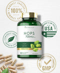 Carlyle Hops Supplement 700Mg | 180 Capsules | Non-Gmo & Gluten Free | Traditional Herb