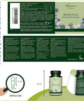 Biotin Vegavero with Zinc & Selenium 120 Capsules for Men & Women