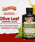 Barlean's Olive Leaf Complex Peppermint Flavor 16 Oz (454 G)