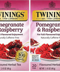 Twinings Lemon & Ginger, Caffeine-Free Herbal Tea Bags, 100 CT Box (1 Pack) | Spicy & Tangy, Ginger, Lemon Peel, Lemongrass, Blackberry Leaves, Soothe Digestion, 100 Foil Lined Individually Wrapped Bags