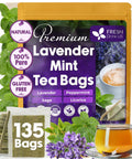 FreshDrinkUS, Premium 75 Mulberry Leaf Tea Bags, 100% Natural & Pure from Mulberry Leaves. Loose Leaf Herbal Tea. Made with Natural Material Tea Bags. No Sugar, No Caffeine, No Gluten, Vegan.