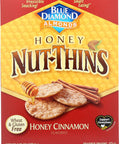 Blue Diamond Almonds Nut-Thins Hint of Sea Salt, 4.25 oz, Pack of 6