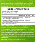 Deal Supplement Rhodiola Rosea with Ashwagandha 5000mg Per Serving 240 Veggie Capsules Max Strength 10:1 Root Extract Adaptogenic Supplements for Relaxation Energy & Brain Health Non-GMO