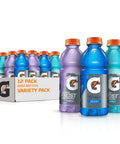 Gatorade Thirst Quencher Sports Drink Variety Pack 20oz Bottles 12 Pack Electrolytes for Rehydration