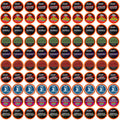 Two Rivers Coffee Flavored Coffee Pods Compatible with Keurig K Cup Brewers, Assorted Variety Pack Flavored Coffee, 40 Count