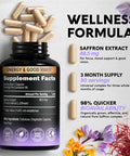 NUTRAHARMONY Saffron Capsules & Mullein Leaf Extract Capsules