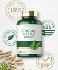 Carlyle Stinging Nettle Leaf Extract 2000Mg | 300 Capsules | Non-Gmo & Gluten Free Supplement