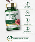 Carlyle Pomegranate Extract | 11250mg | 100 Capsules | Non-GMO Gluten Supplement | Traditional Herb