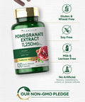 Carlyle Pomegranate Extract | 11250Mg | 100 Capsules | Non-Gmo, Gluten Free Supplement | Traditional Herb