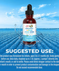 Maryruth Organics Infant Liquid Ionic Zinc with Organic Glycerin Zinc Sulfate for Immune Support Vegan Formulated for Ages 0-12 Months 1 Month Supply 2 Fl Oz