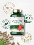 Carlyle Cayenne Pepper Capsules 600Mg | 350 Pills | Non-Gmo, Gluten Free Supplement